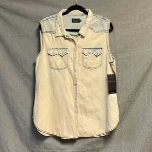 Casual denim  Button Down Shirt